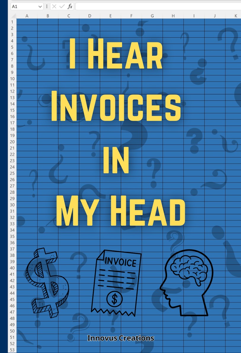 I Hear Invoices in My Head Journal Cover